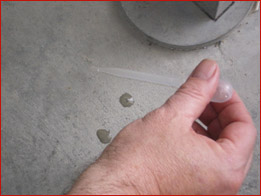 Permeable Concrete Floor Surface Testing NCC