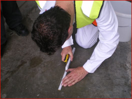 Concrete Floor Surface Testing for Hardness NCC